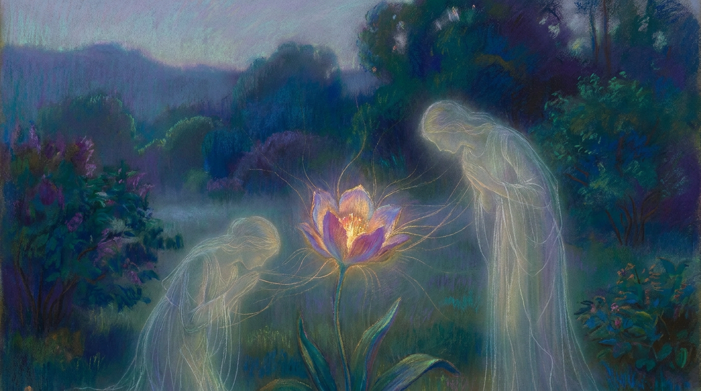 Blume des menschlichen Lebens